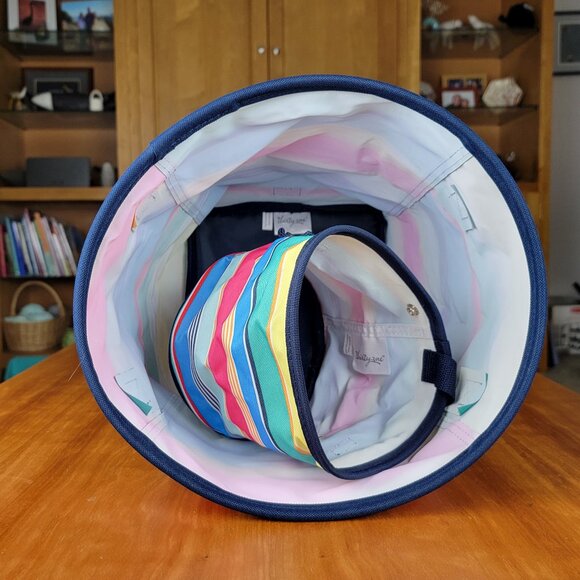 Two (2) Thirty-One Mini Storage Round Bin Organizers - Patio Pop - Picture 5 of 7